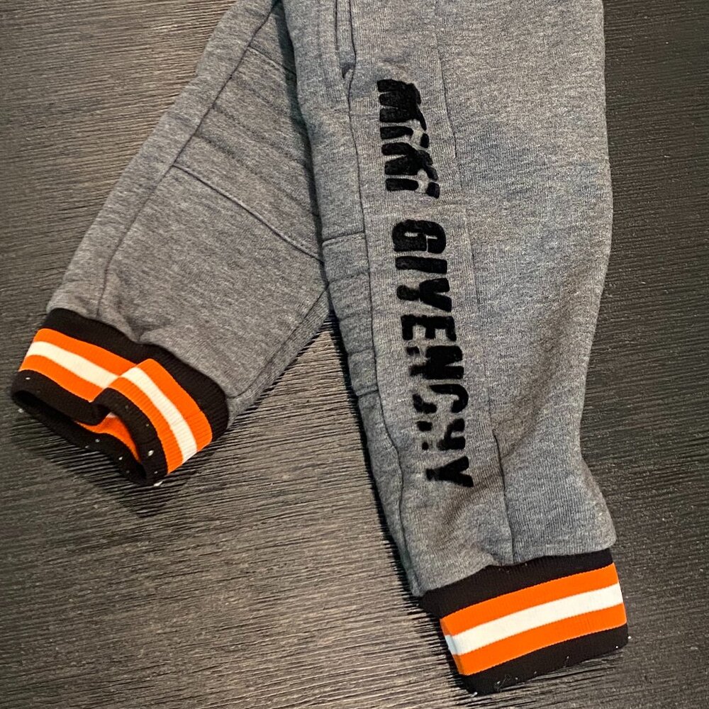 18M Mini Givenchy Joggers - Gray